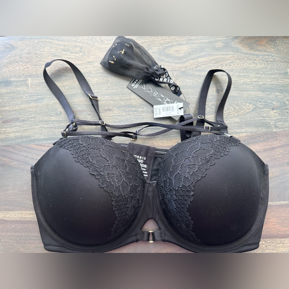 Torrid super sexy 6 way push up bra 38DDD